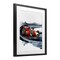 Stupell Industries Race Day F1 Car Framed Print Under Glass, design by Christine Simpson Art